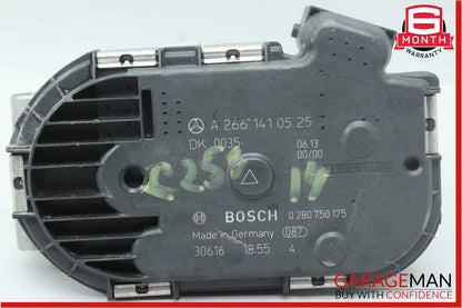 12-14 Mercedes W204 C250 1.8L Throttle Valve Body 2661410525 OEM