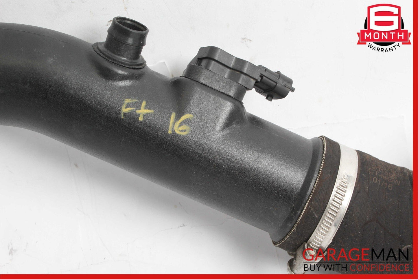 15-18 Ferrari California T Left Driver Side Pipe to Intercooler 310125 OEM