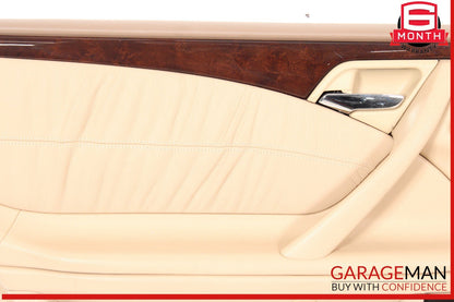 96-02 Mercedes W210 E320 Rear Left Driver Side Interior Door Panel Trim OEM