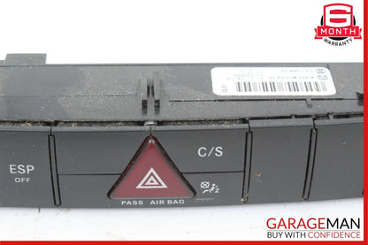 06-10 Mercedes W251 R350 R500 Front Center Dashboard Hazard ESP Control Switch