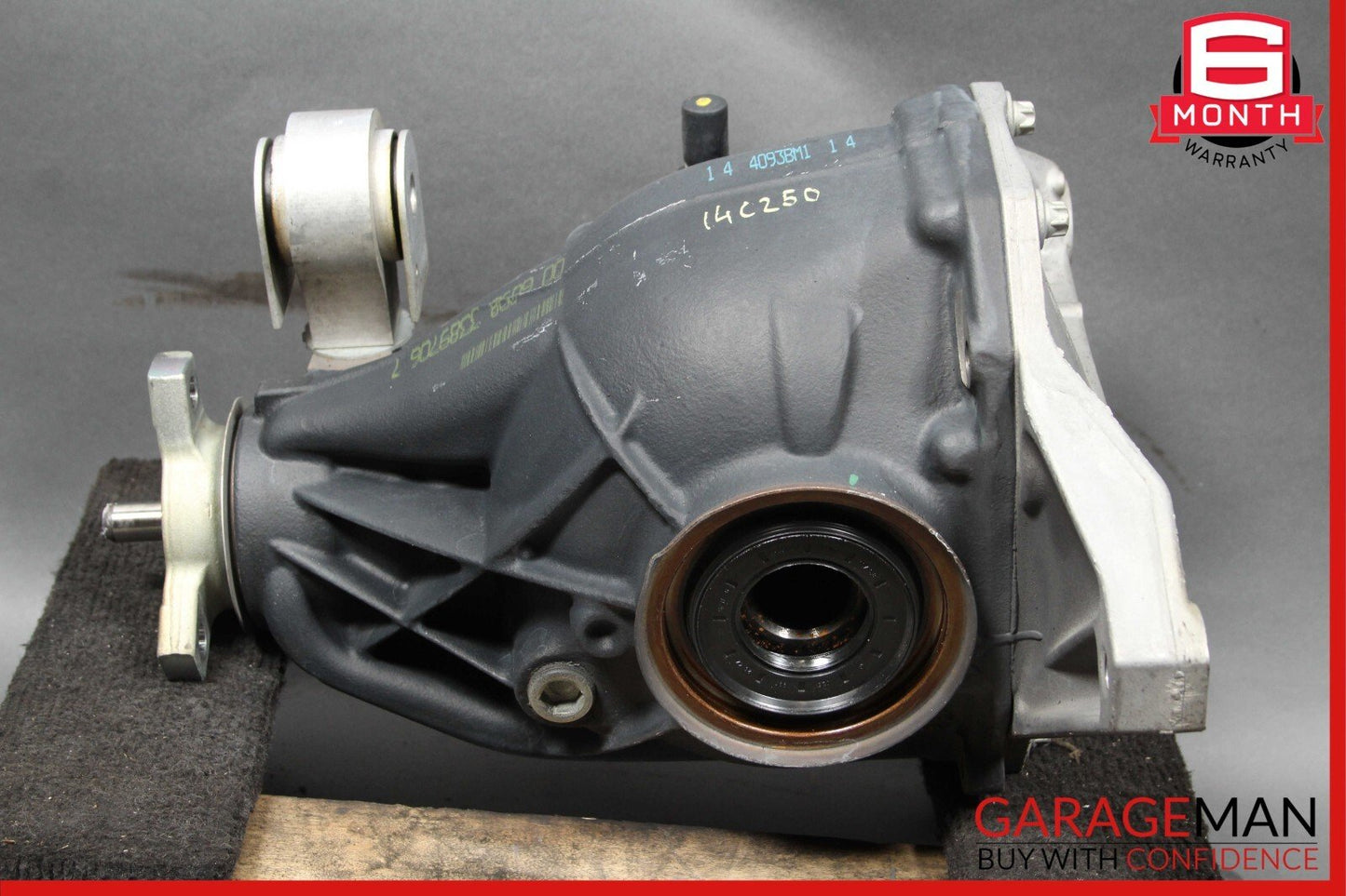 10-16 Mercedes SL400 E350 C250 RWD Rear Axle Diff Differential Carrier