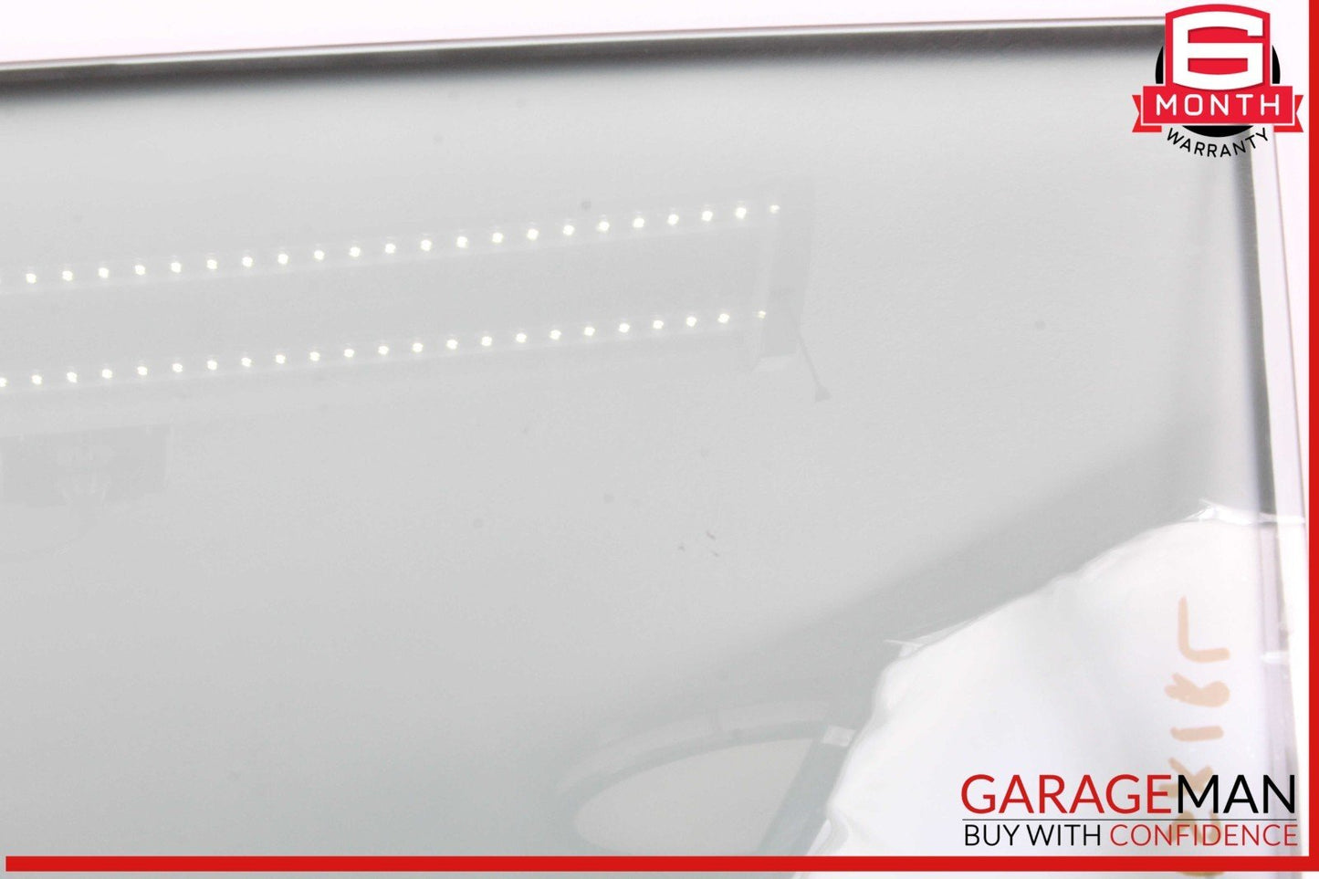 12-15 BMW X1 Rear Left Driver Side Door Window Glass 2990299 OEM