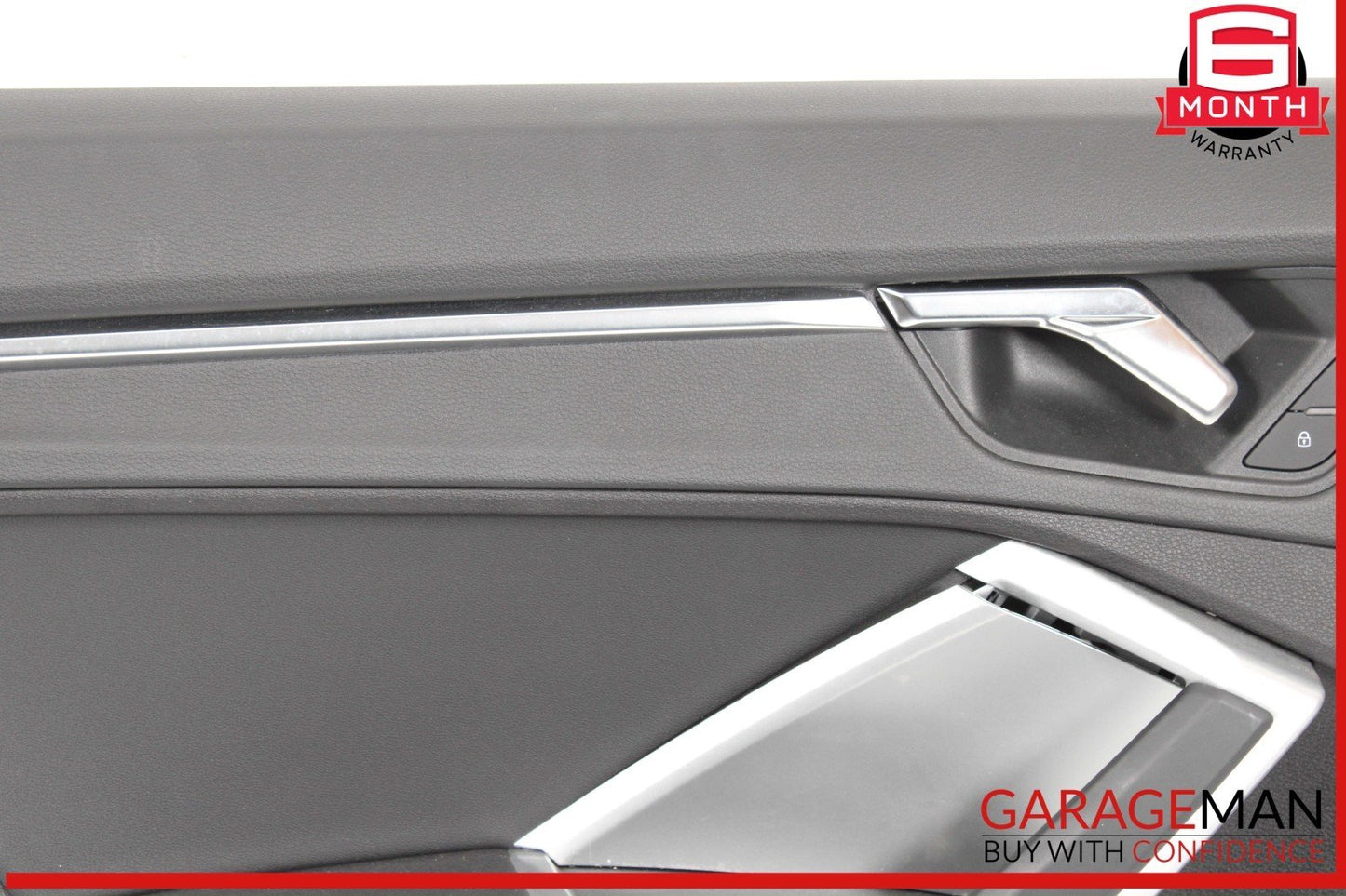 19-24 Audi Q3 Rear Left Driver Side Interior Door Panel Trim Cover OEM