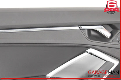 19-24 Audi Q3 Rear Left Driver Side Interior Door Panel Trim Cover OEM