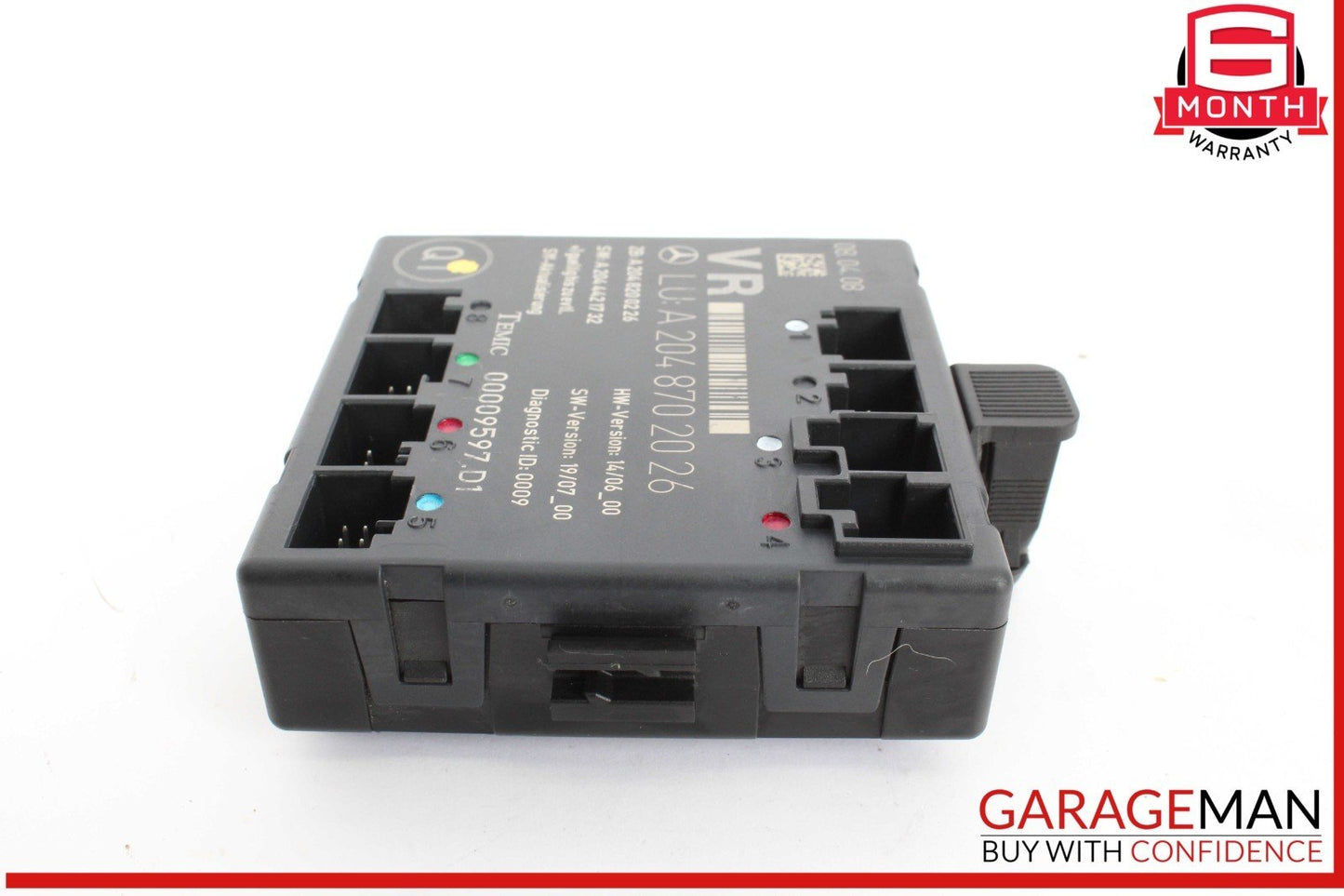 08-14 Mercedes W204 C300 Front Right Side Door Control Module 2048702026 OEM