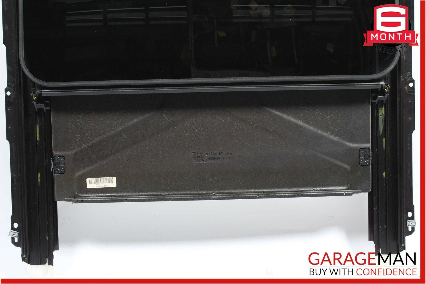 06-12 Mercedes GL450 ML320 Top Upper Sunroof Sun Roof Frame Rail Glass Assembly