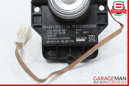 08-12 Mercedes C280 GLK350 C300 Console Command Controller Knob Multi Switch OEM