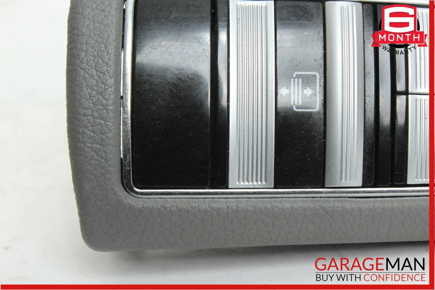 07-13 Mercedes W221 S550 Rear Right Side Door Window Switch Control Trim Grey