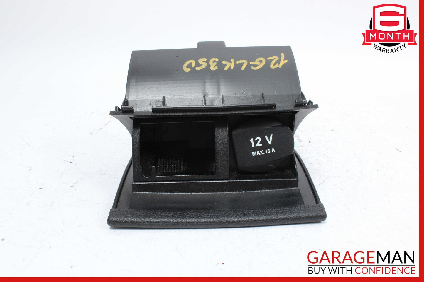 08-17 Mercedes X204 GLK350 E350 Center Console Ashtray Ash Tray Rear Black OEM