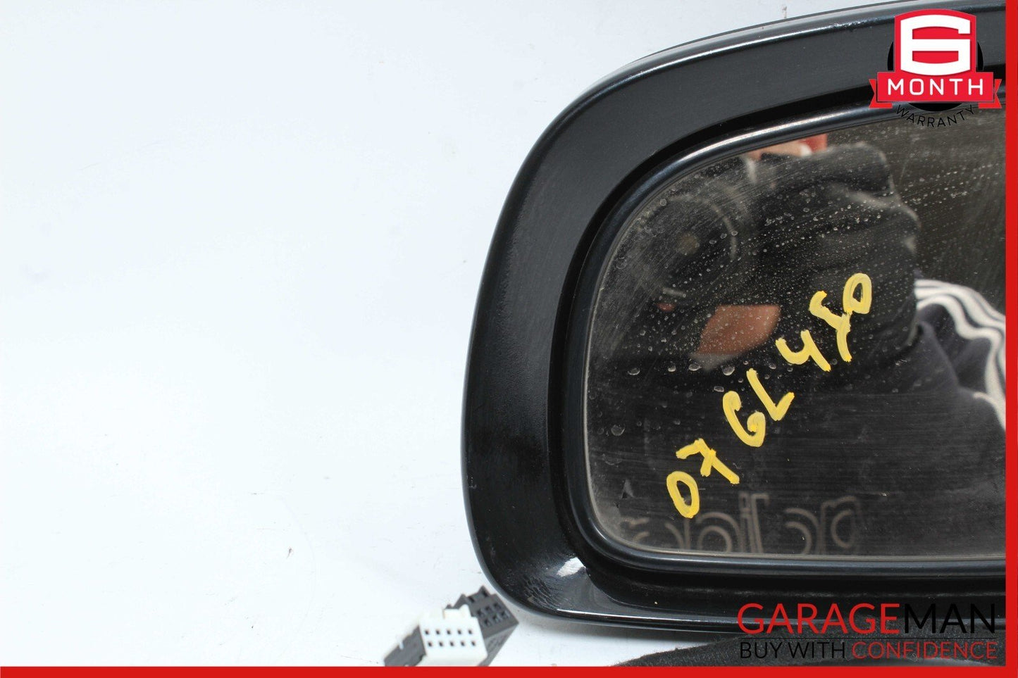 07-08 Mercedes X164 GL550 GL450 Front Left Side Mirror Door Rear View Black