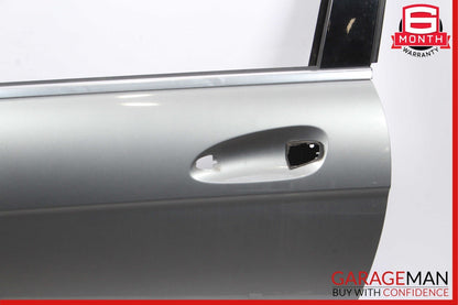 12-14 Mercedes W204 C350 Coupe Front Left Exterior Door Shell Palladium Silver