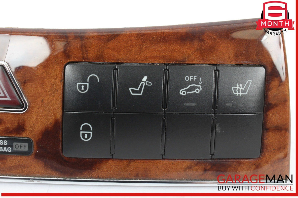 05-09 Mercedes W209 CLK350 Dash Heated Seat ESP Hazard Light Controller Switch