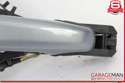 09-15 Jaguar X250 XF Rear Left Exterior Door Handle w/ Cable & Bracket OEM