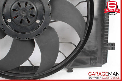 08-20 Mercedes W211 E350 C350 Engine Radiator Cooling Fan Motor Assembly OEM