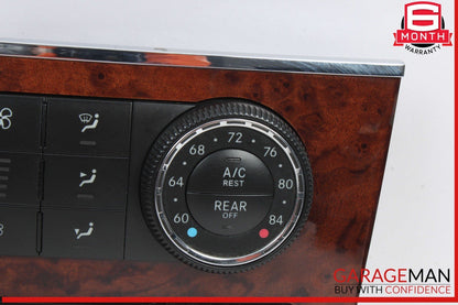 06-13 Mercedes X164 GL450 ML350 A/C AC Heater Climate Control Switch Trim OEM