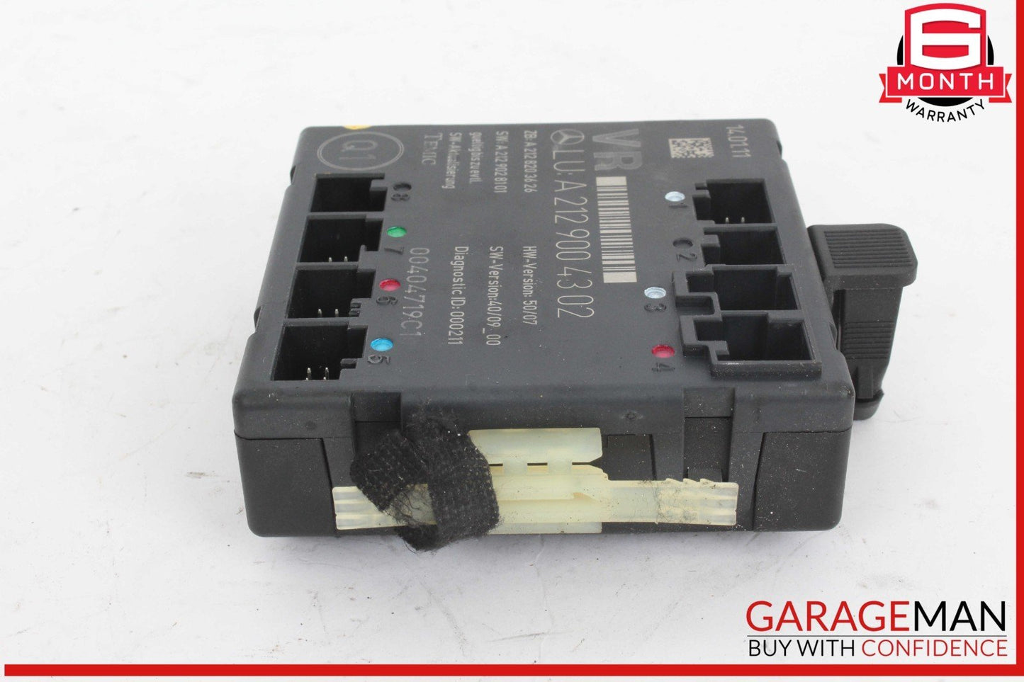 08-18 Mercedes W204 C300 E350 E400 Front Right Side Door Control Module Unit OEM