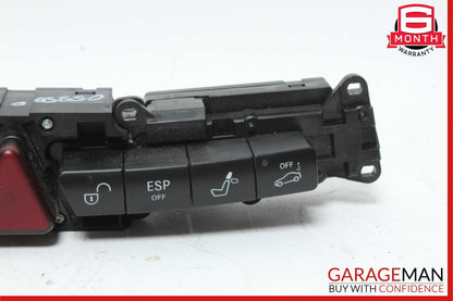03-06 Mercedes W220 S500 S55 AMG Dashboard Center Switch ESP Hazard Door Lock