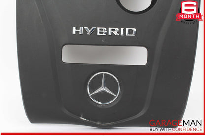 16-18 Mercedes W205 C350e 2.0L Engine Motor Cover Shield Guard Trim Panel OEM