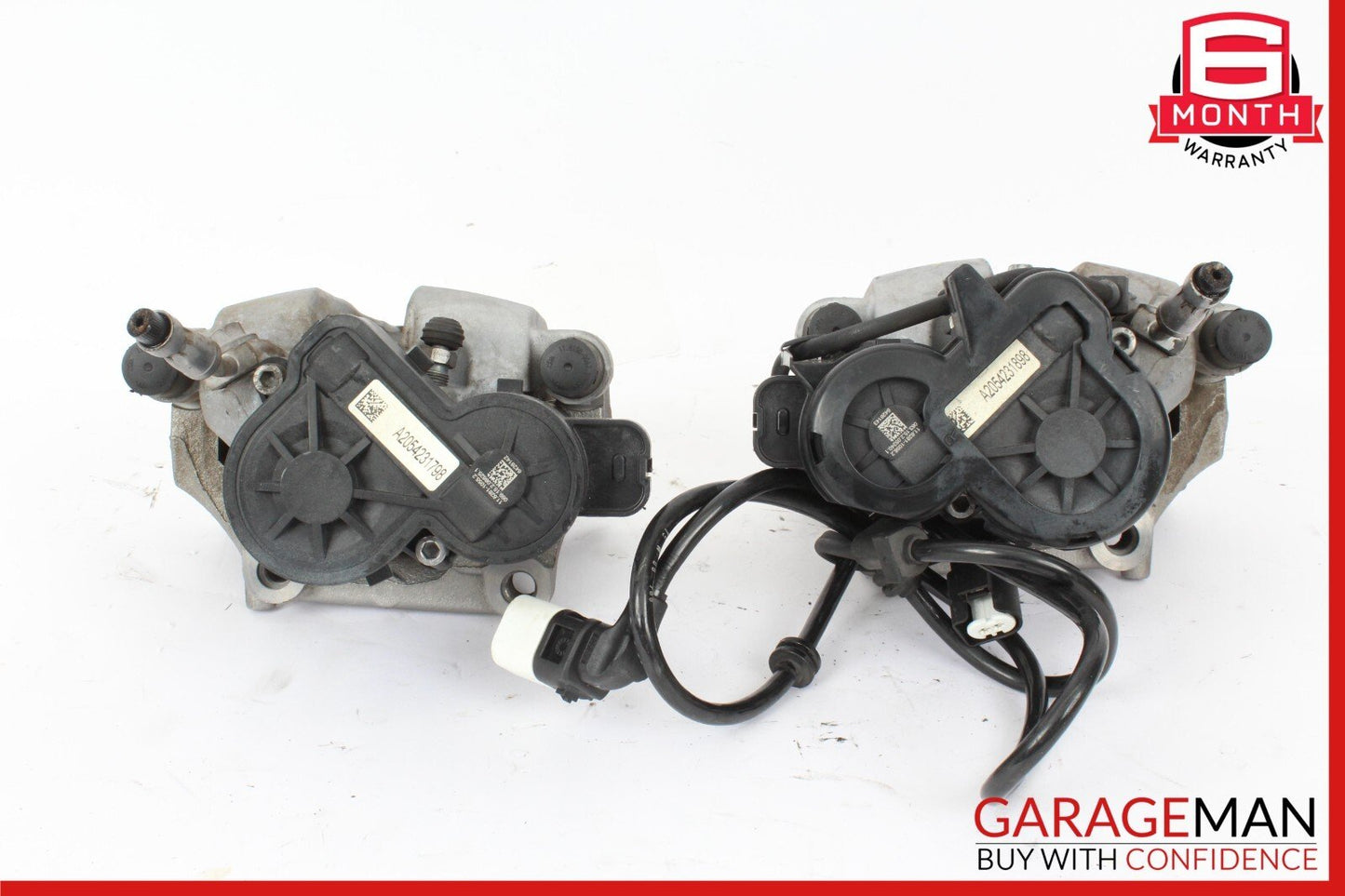 15-20 Mercedes W205 C300 C400 Rear Right & Left Side Brake Calipers Set of 2 Pc OEM