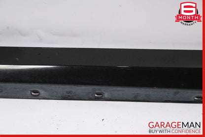 08-14 Mercedes W204 C300 Base Left Side Rocker Skirt Molding Panel Cover Black