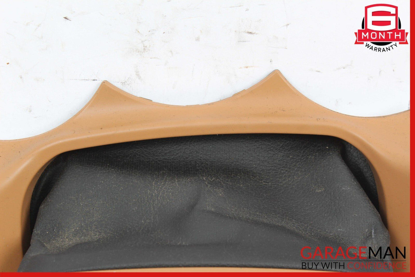 10-16 Porsche Panamera 970 Steering Column Upper Trim Panel Housing Cover Brown