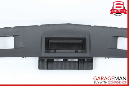 10-13 Mercedes W212 E350 E550 Sedan Trunk Lid Tailgate Handle Trim Black OEM