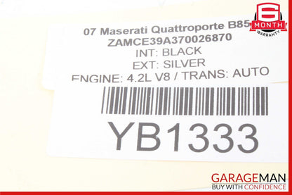 03-13 Maserati Quattroporte M139 Sunroof Control Switch 198033 OEM