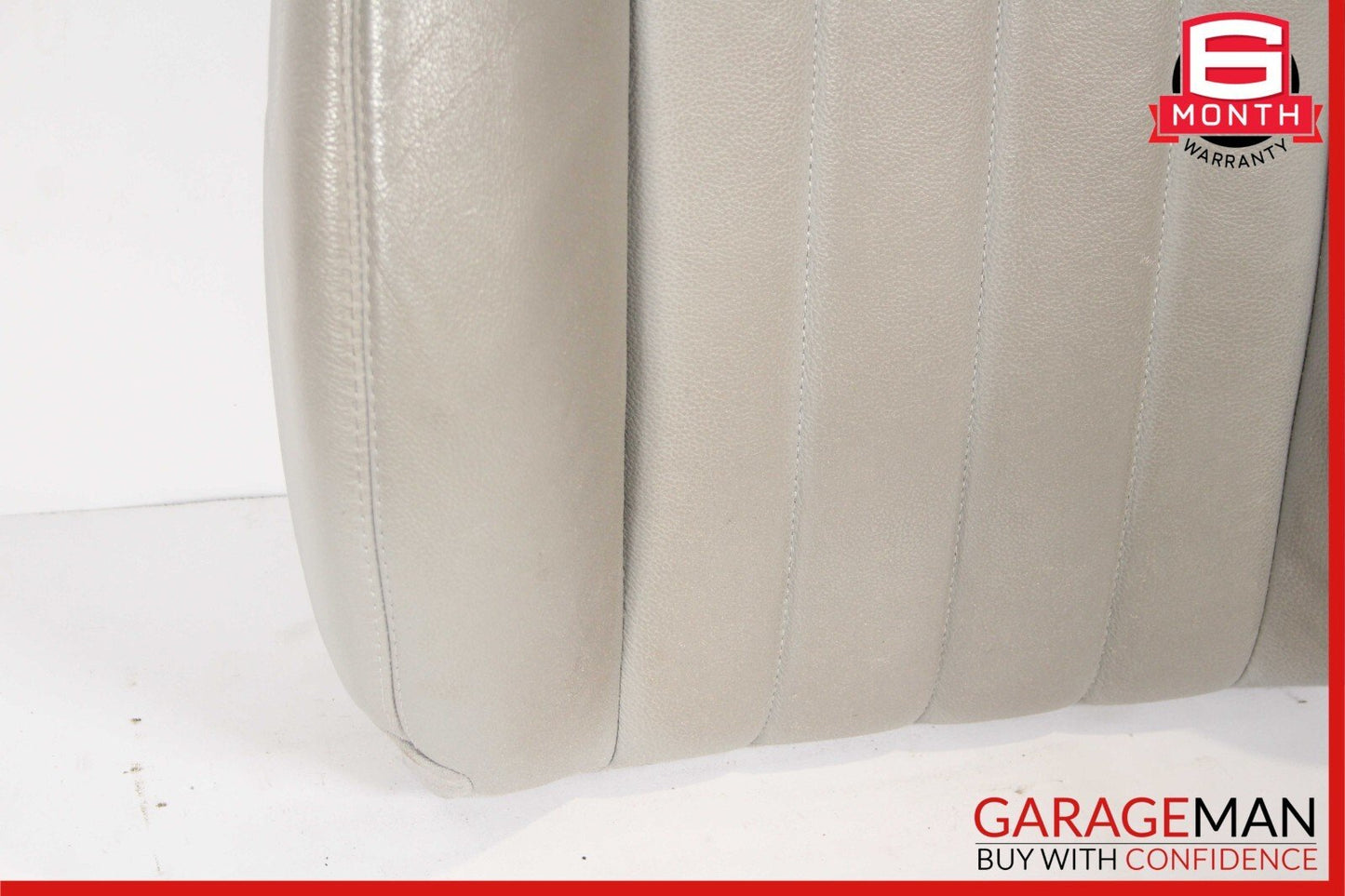 06-10 Mercedes W251 R350 R500 Front Left Side Top Upper Seat Cushion Cover Gray