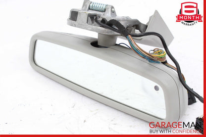 07-09 Mercedes W221 S550 Interior Top Upper Rear View Inside Dim Mirror Gray OEM