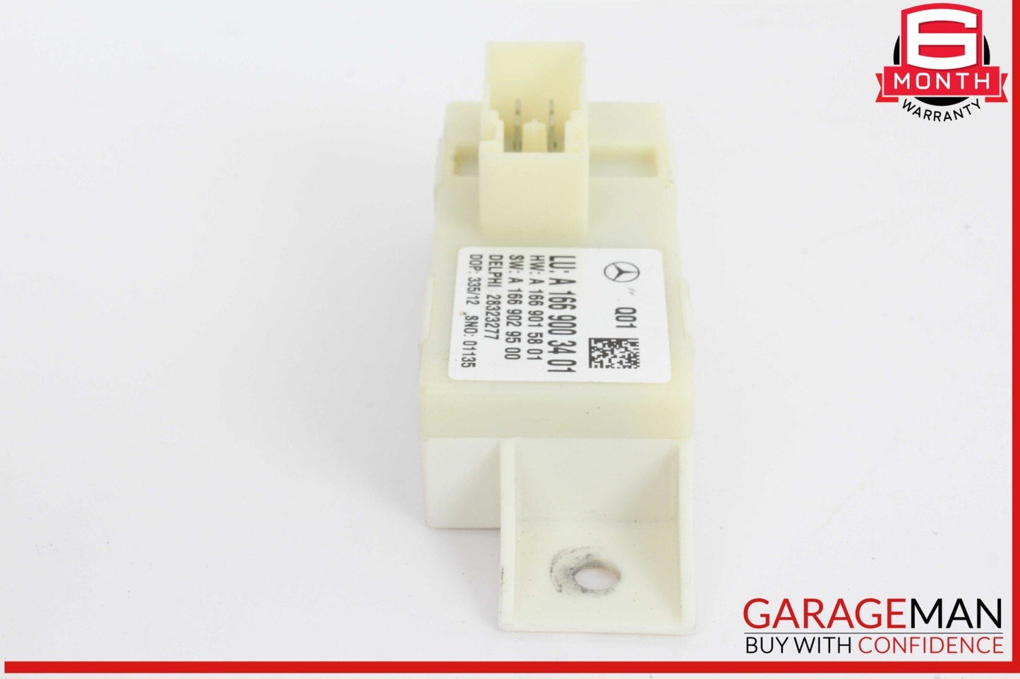 13-16 Mercedes W204 C250 Headlight Lamp Range Control Module Unit 1669003401 OEM