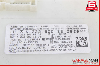 14-19 Mercedes W205 C300 GLC350 S550 Keyless Go Entry Control Module OEM