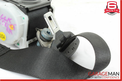 03-09 Mercedes W209 CLK500 Rear Right Side Seatbelt Seat Belt Retractor Black