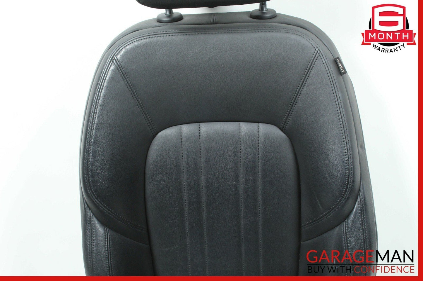 14-17 Maserati Ghibli Front Left Side Complete Seat Cushion Assembly Black OEM