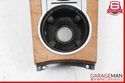 06-12 Mercedes X164 GL450 ML350 Front Center Console Cup Holder Compartment Wood