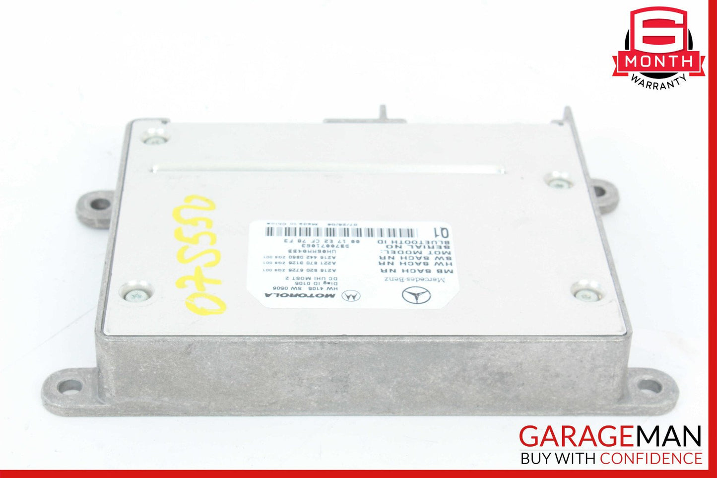 07-10 Mercedes W221 S550 CL550 CL600 Bluetooth Communication Module OEM