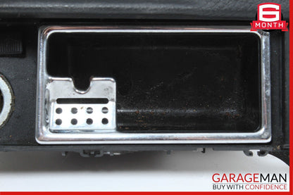 07-09 Mercedes W221 S550 Ash Tray Ashtray Lighter Compartment Trim Black OEM