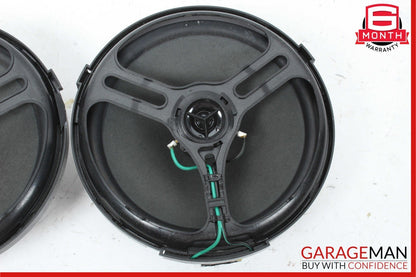 08-11 Mercedes W204 C300 Rear Right & Left Side Door Sound Speakers Set OEM