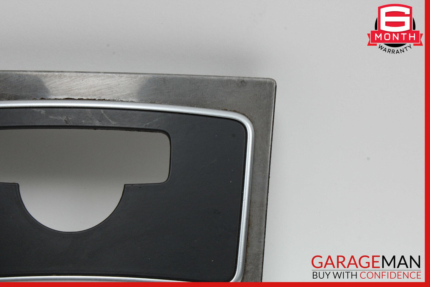 10-13 Mercedes W212 E350 E550 Center Console Switch Trim Bezel Wood OEM