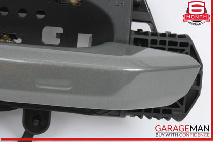 18-25 Audi Q5 SQ5 Rear Left Driver Side Exterior Door Handle Gray OEM