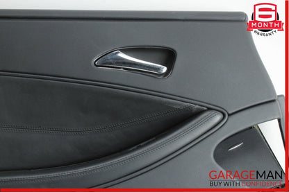 06-11 Mercedes W219 CLS63 AMG CLS55 Rear Left Interior Door Panel Black OEM