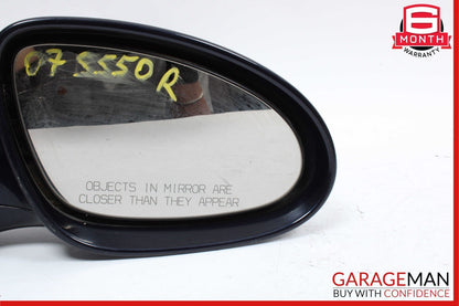 07-09 Mercedes W221 S550 S600 S63 Front Right Side Mirror Door Rear View Blue