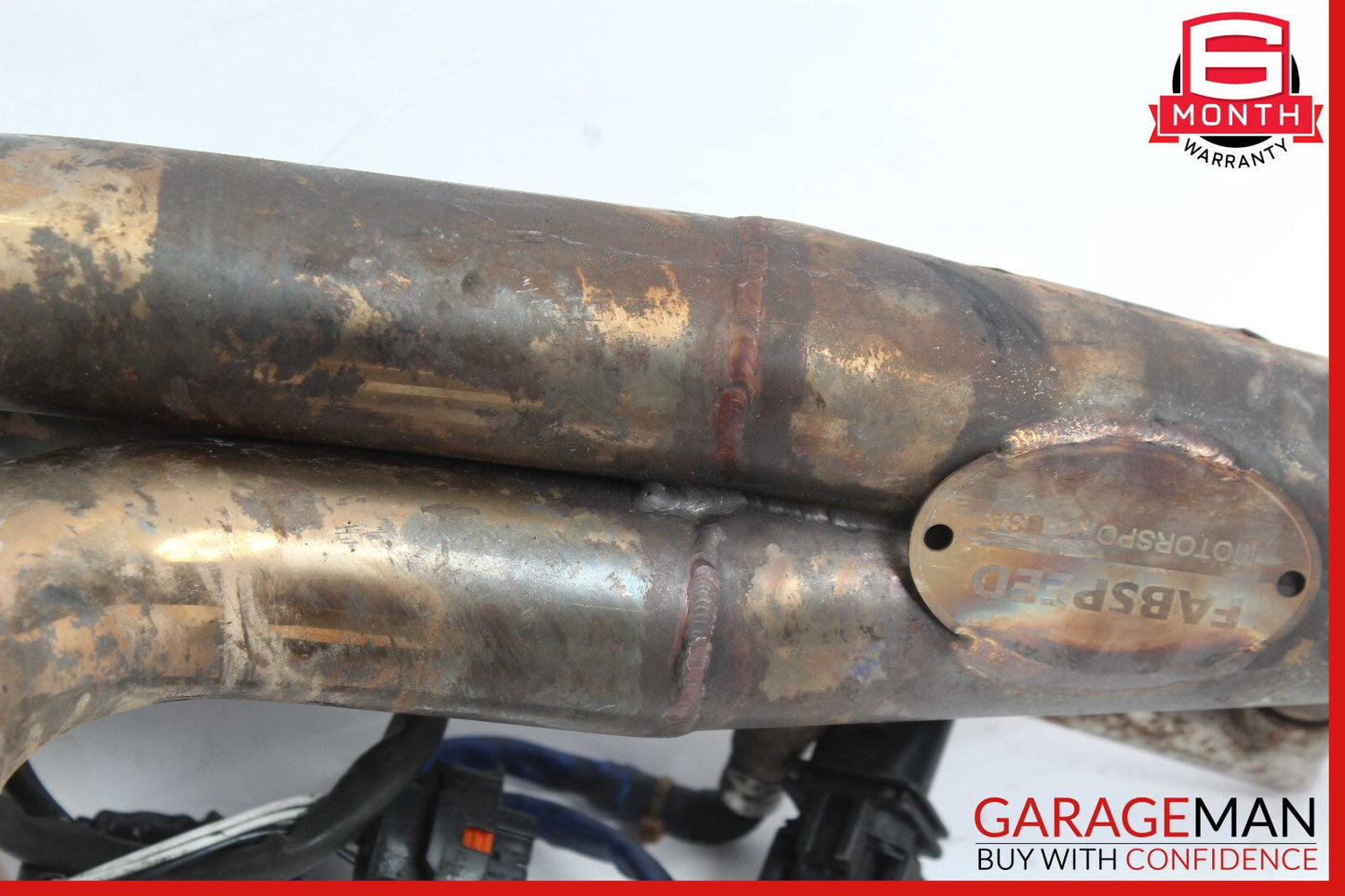 05-06 Porsche Boxster 987 3.2L Left Side Exhaust Manifold Header Pipe OEM