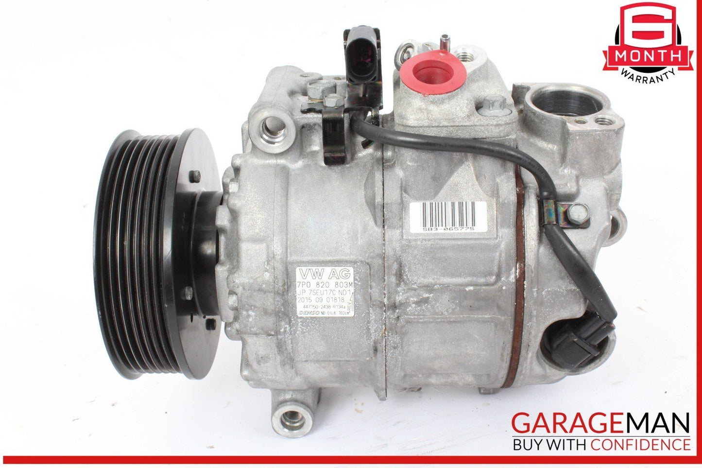 11-18 Porsche Cayenne 958 AC A/C Air Conditioning Compressor Pump OEM