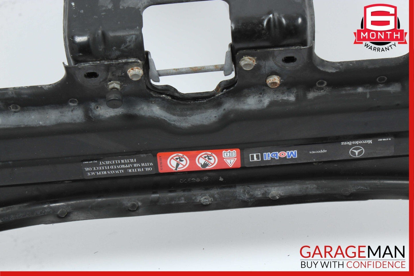 06-10 Mercedes W251 R350 R500 Front Upper Radiator Core Support Tie Bracket Bar