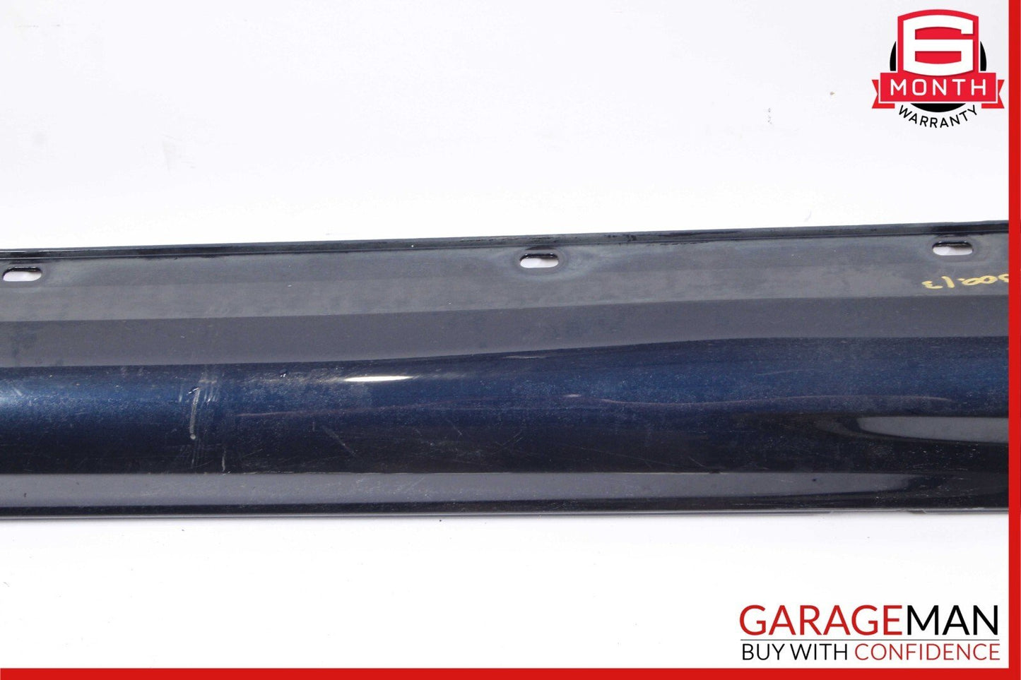08-14 Mercedes W204 C280 AMG Sport Sedan Right Side Skirt Rocker Panel Blue