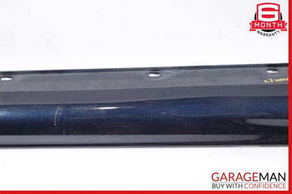 08-14 Mercedes W204 C280 AMG Sport Sedan Right Side Skirt Rocker Panel Blue