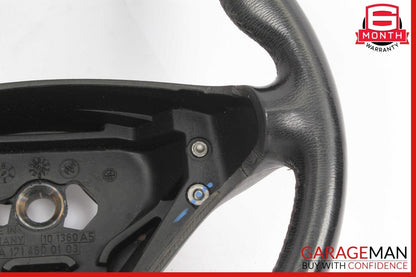 05-07 Mercedes R171 SLK350 C230 C280 3 Spoke Steering Wheel 1714600103 Black OEM