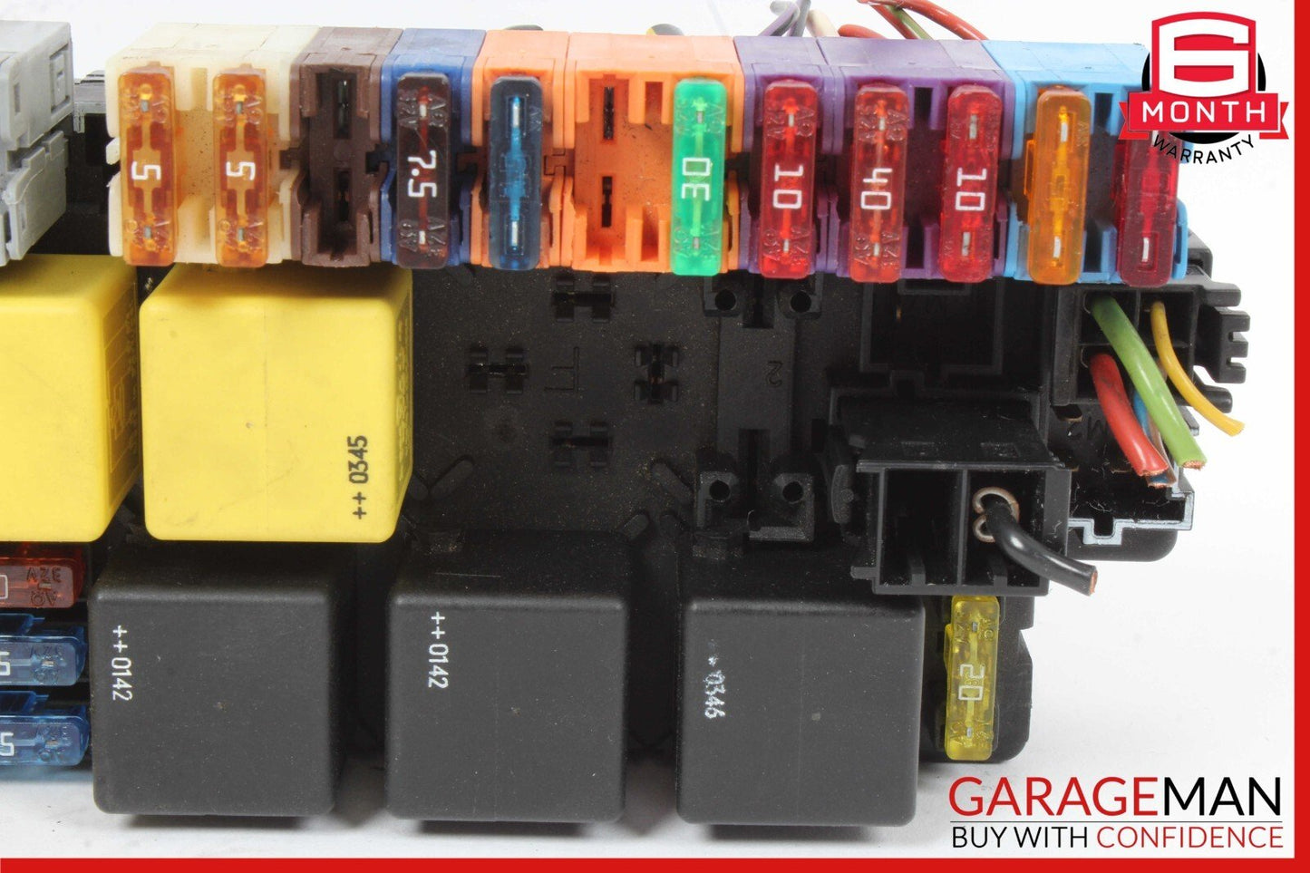 03-12 Mercedes R230 SL550 SL63 AMG Front Left SAM Fuse Box Control Module Assy