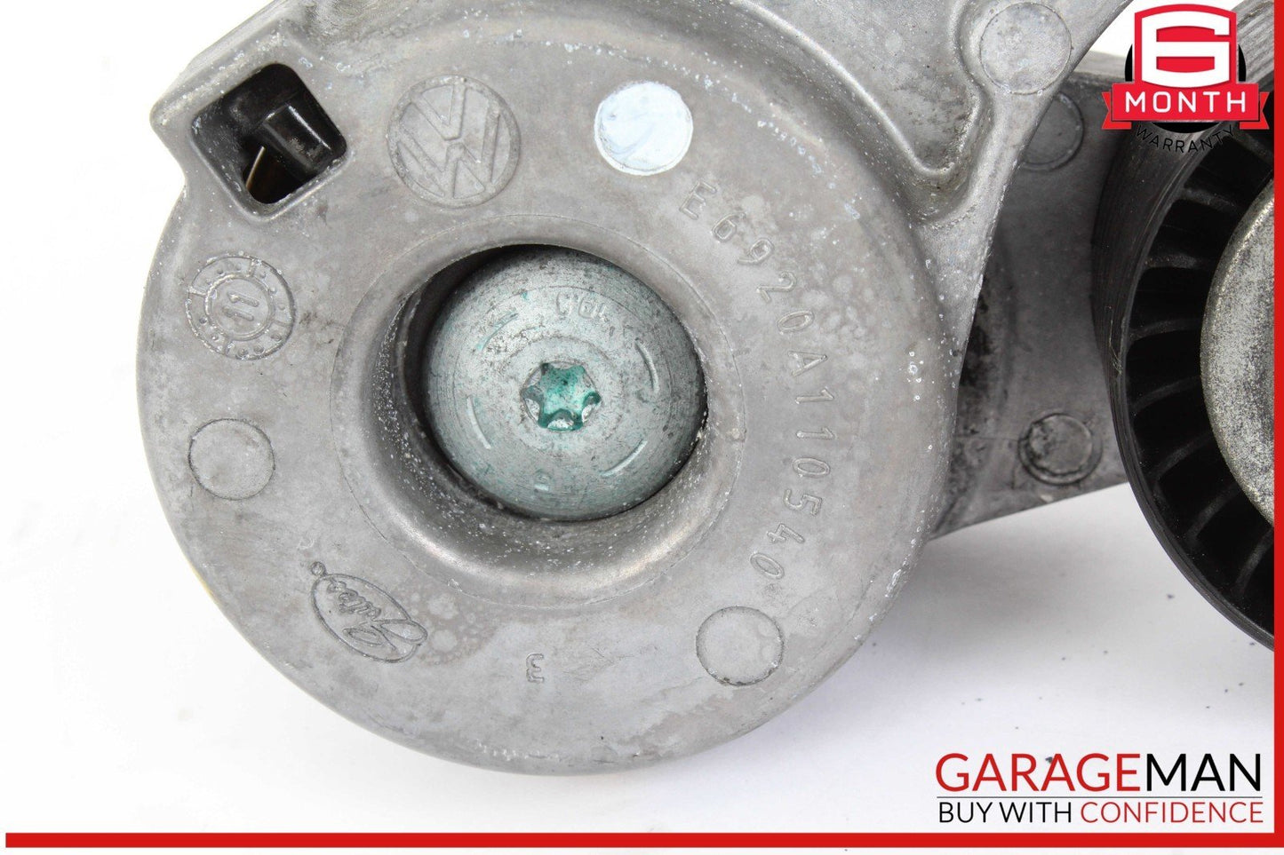 11-18 Porsche Cayenne 958 Engine Serpentine Tensioner Belt w/ Pulley OEM