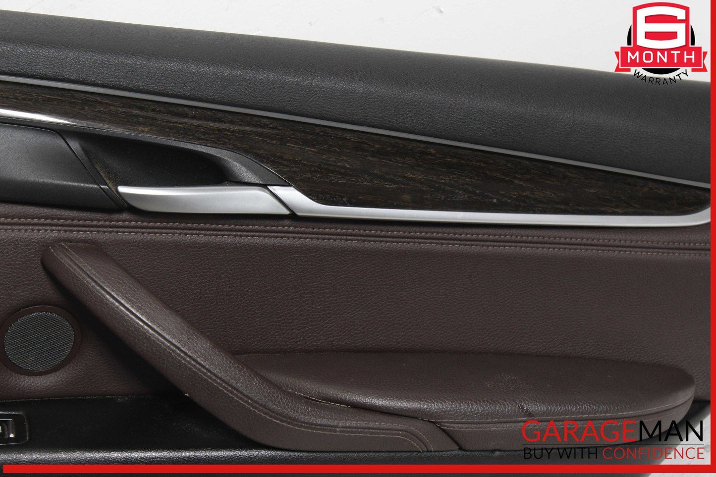 14-18 BMW X5 Rear Right Interior Door Panel Trim OEM